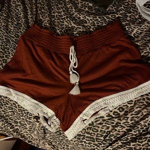 High waist shorts